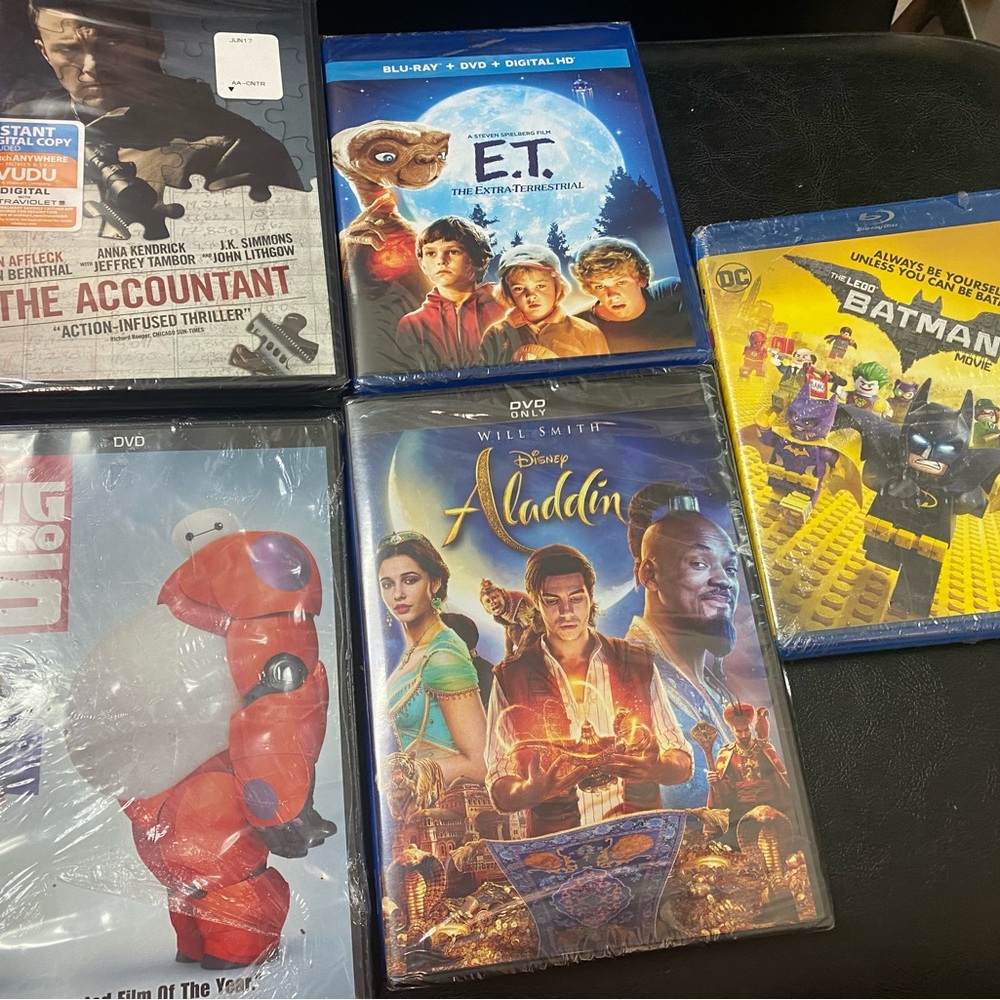 5 new dvd